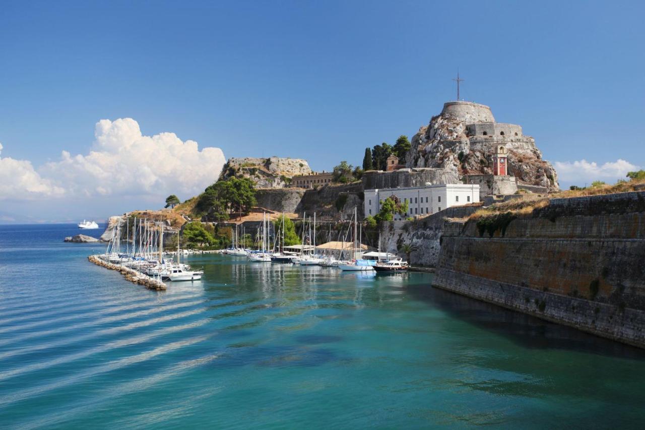 Spiros Corfu Apartment Kanali  Luaran gambar